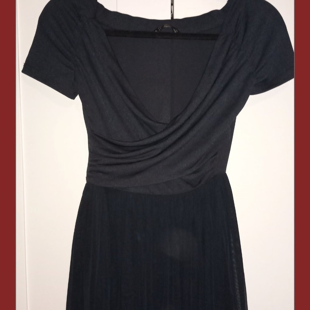 💙 2/$10 Zara Navy Blue Dress